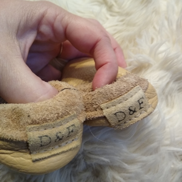 Baby leather moccasins D & F - Picture 2 of 5